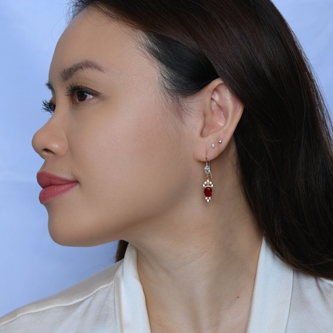 Ru-Lin | Red Dangles