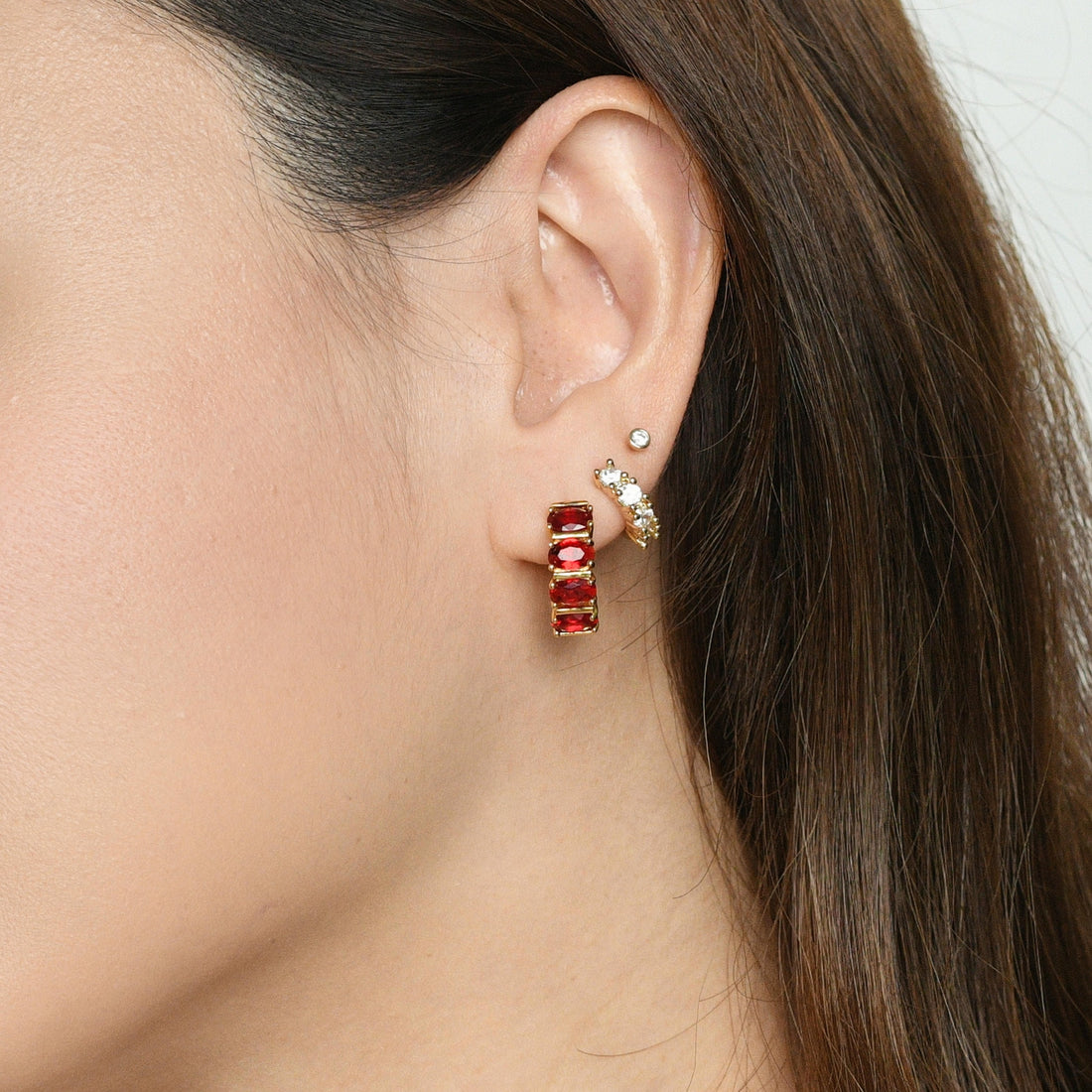 Nicole Hoops | Mahogany Gold
