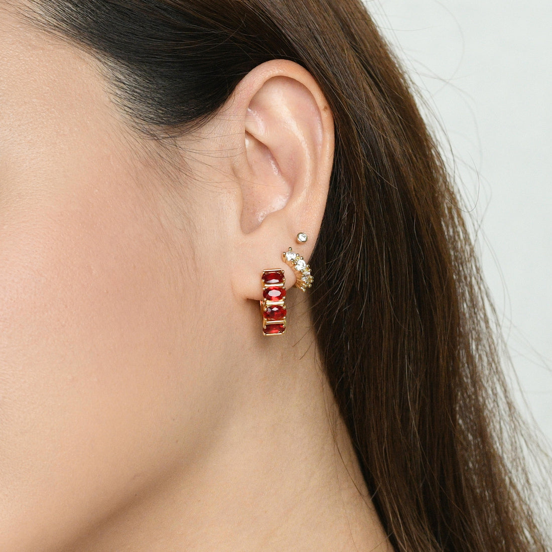Nicole Hoops | Mahogany Gold