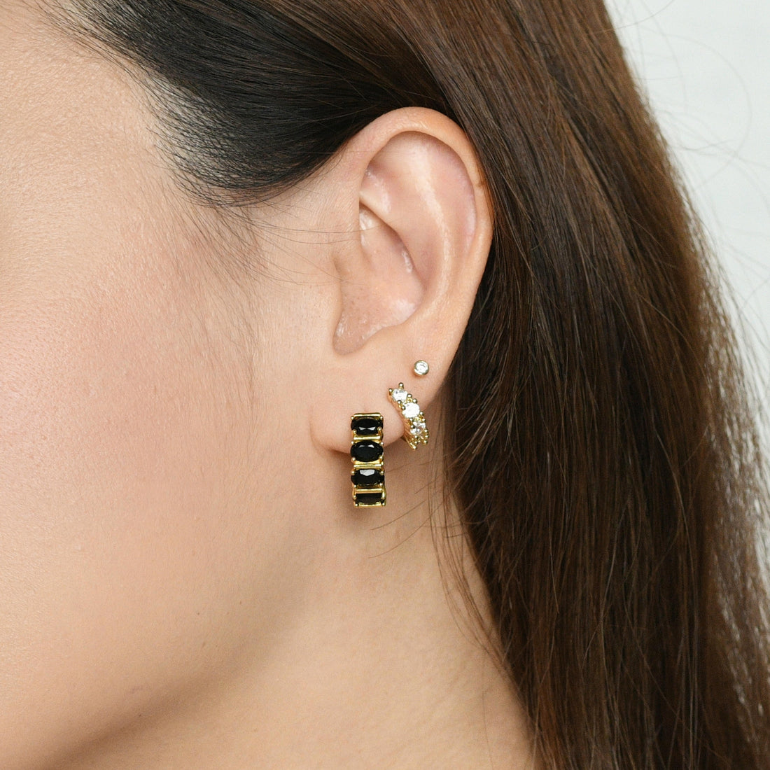 Nicole Hoops | Onyx Gold