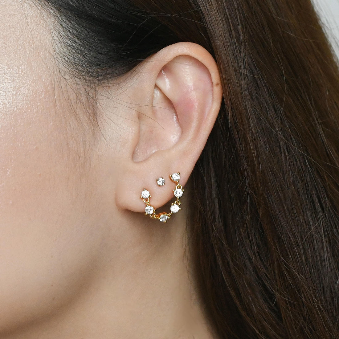 Ariana Double Studs