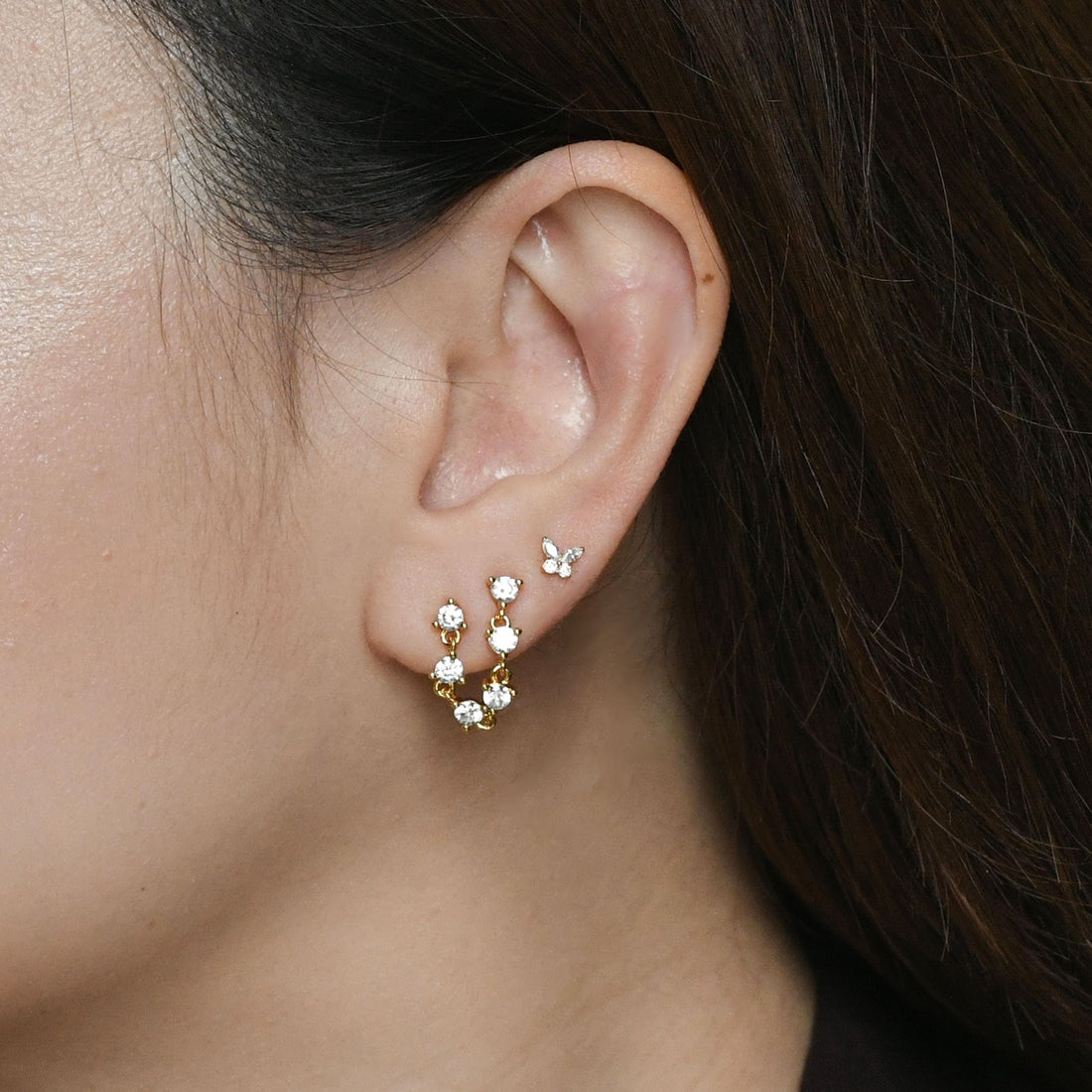 Ariana Double Studs