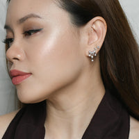 Rianna Waterfall Studs | Silver