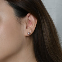 Odessa Pearl Studs | Pink Pearl