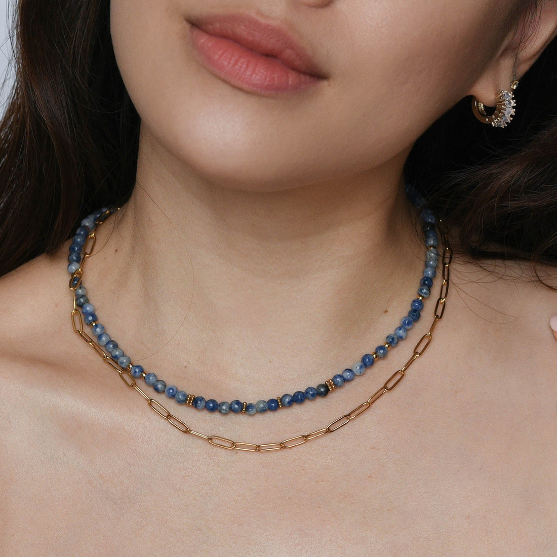 Donna Paperclip Necklace