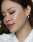 Red Ines Pearl Dangles