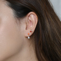 Mini Noemi Pearl Dangles | Gold