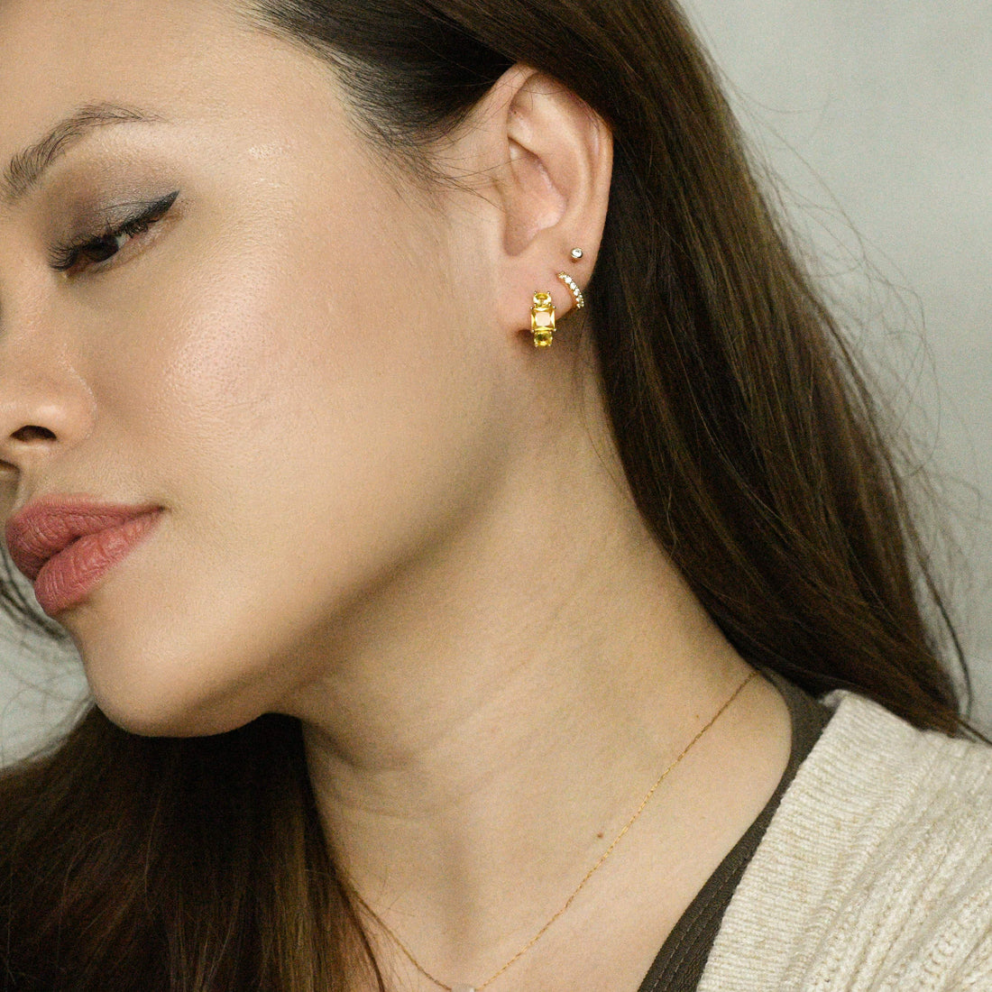 Madison Hoops | Sunrise Gold