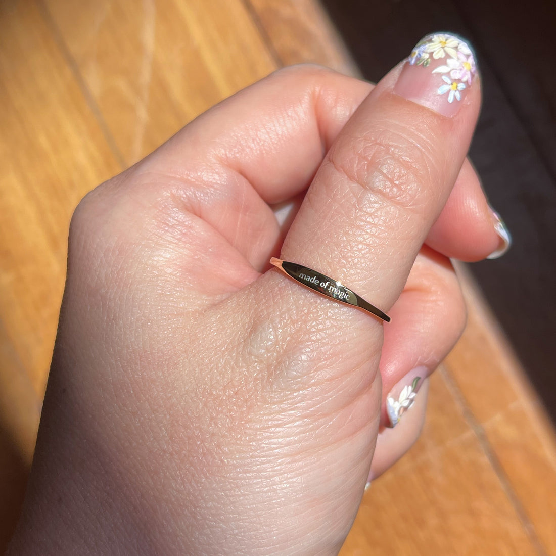 Made Of Magic Ring | Gold