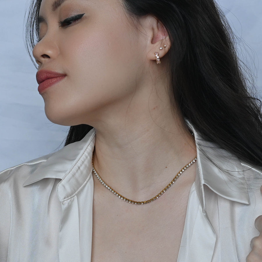 Alexa Tennis Necklace