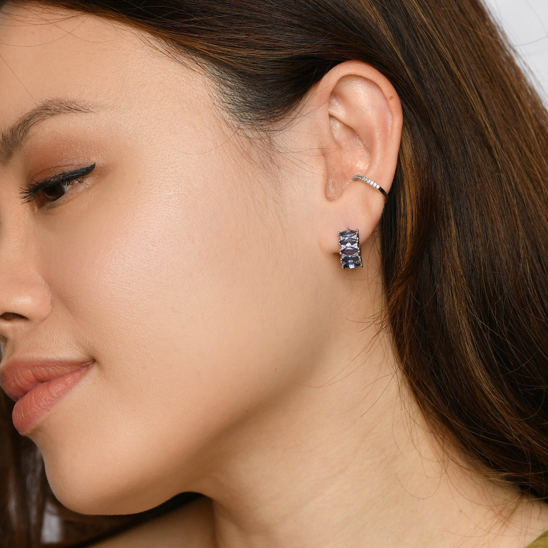 Jada Hoops | Indigo Silver