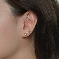 Mia Paw Studs | Gold