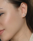 Ava Butterfly Studs | Silver