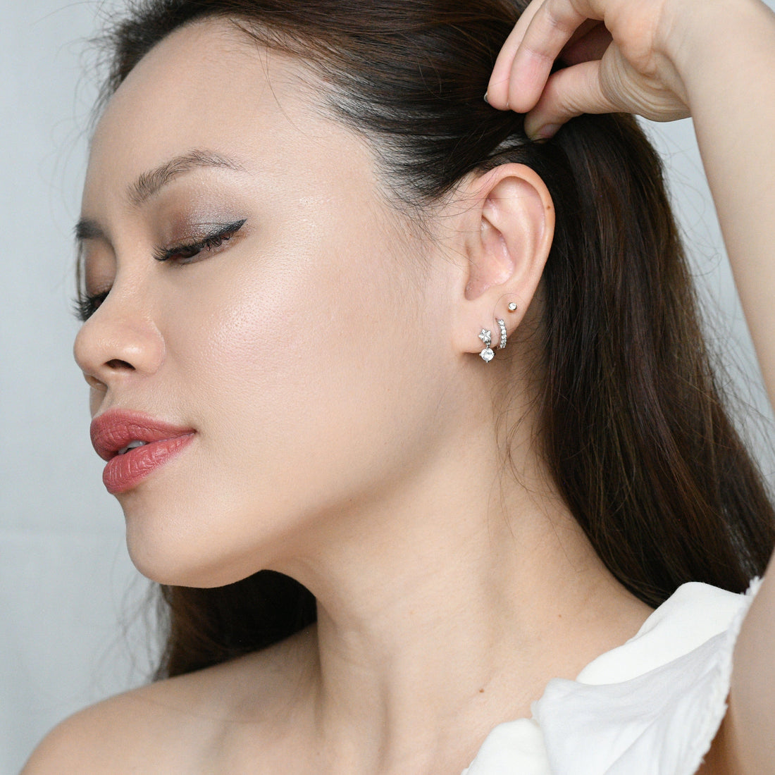 May Baby Dangles | Silver