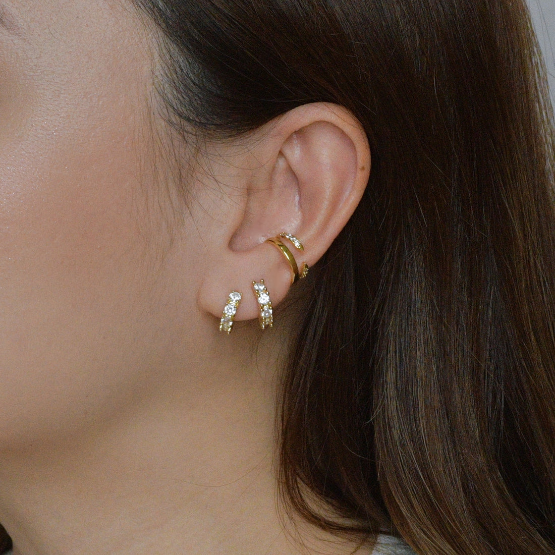 Eva Ear Cuffs | Gold