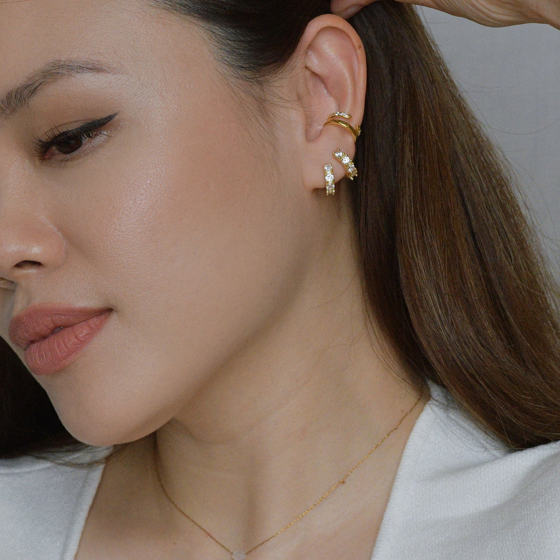 Eva Ear Cuffs | Gold