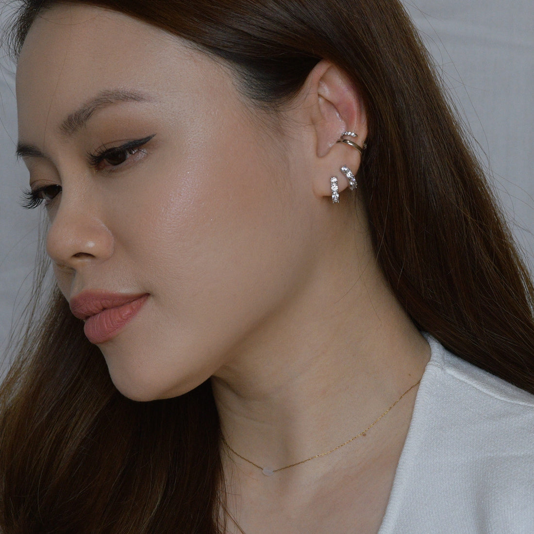 Eva Ear Cuffs | Silver