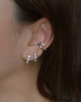 Eva Ear Cuffs | Silver