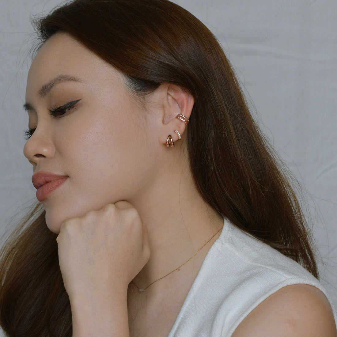 Pippa Cuffs | Rose Gold