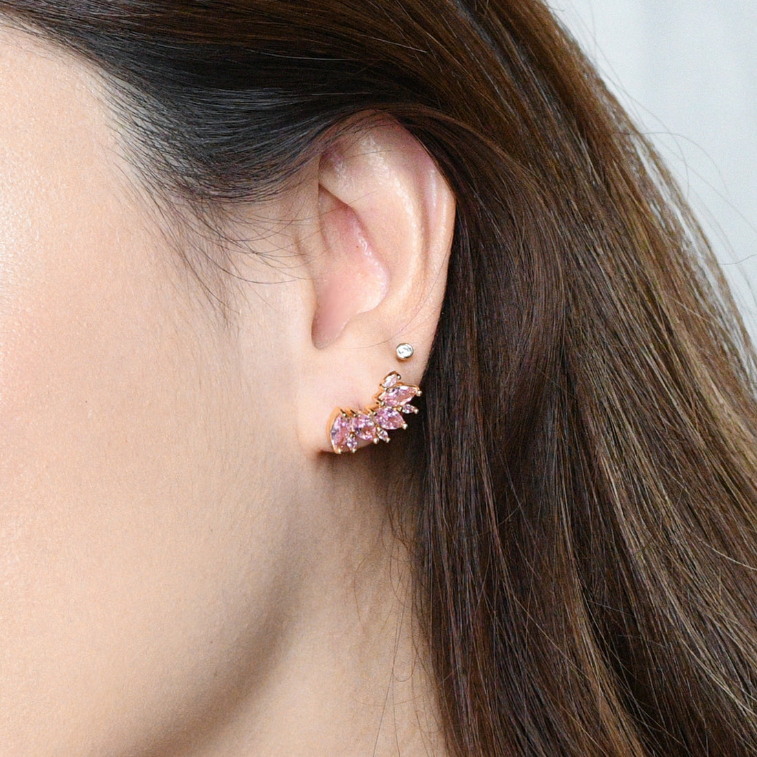 Eliana Studs | Blush Gold
