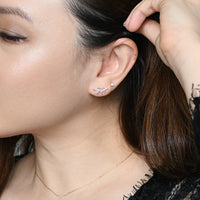 Inda Studs | Gold Pink