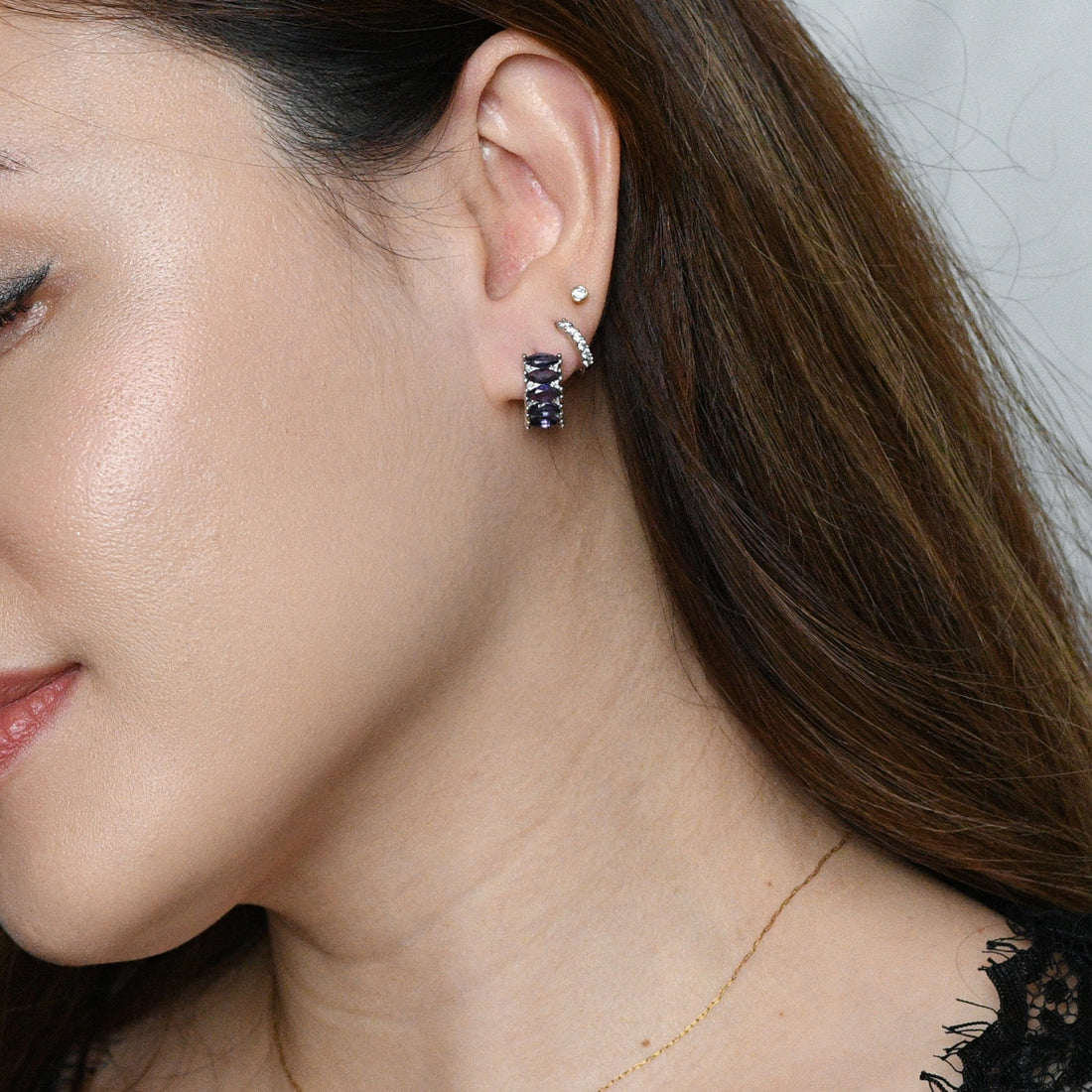 Jada Hoops | Indigo Silver