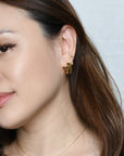 Nicole Hoops | Olive Gold