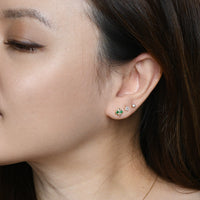 Baby Ketupat Studs | Gold