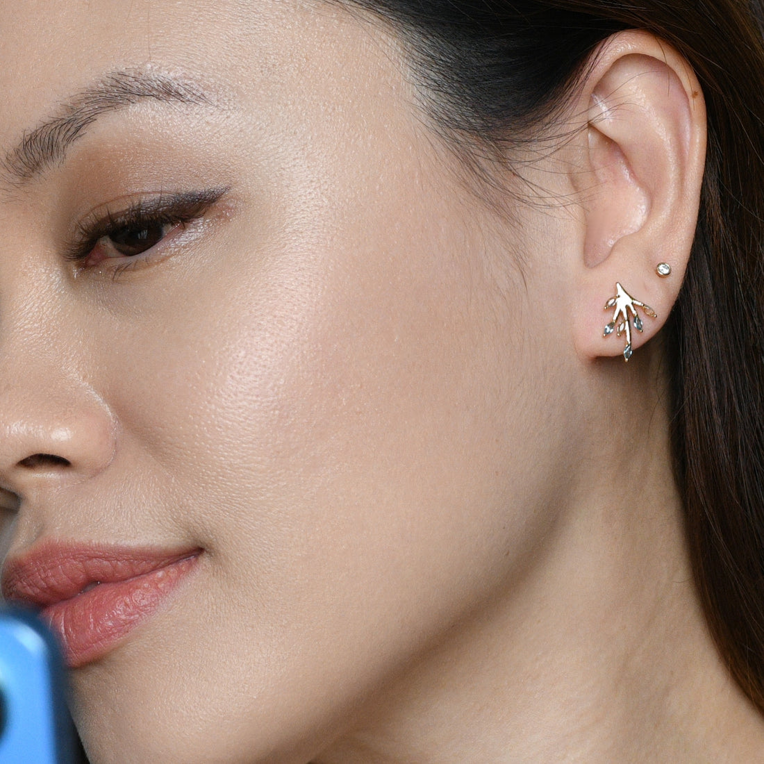 Azalea Studs | Nebula Gold