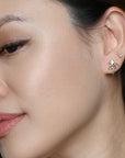 Azalea Studs | Nebula Gold