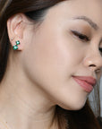 Ketupat Studs | Silver