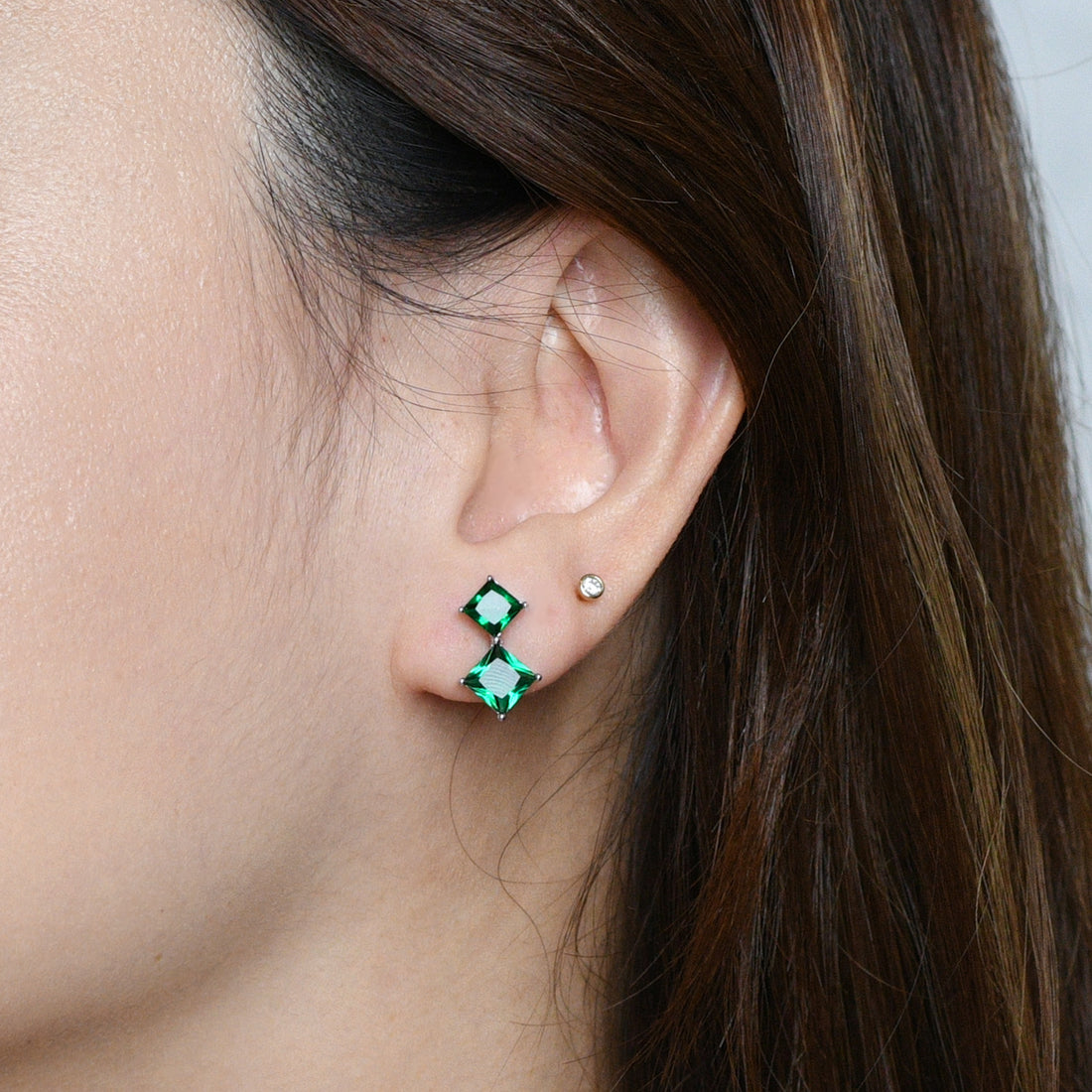 Ketupat Studs | Silver