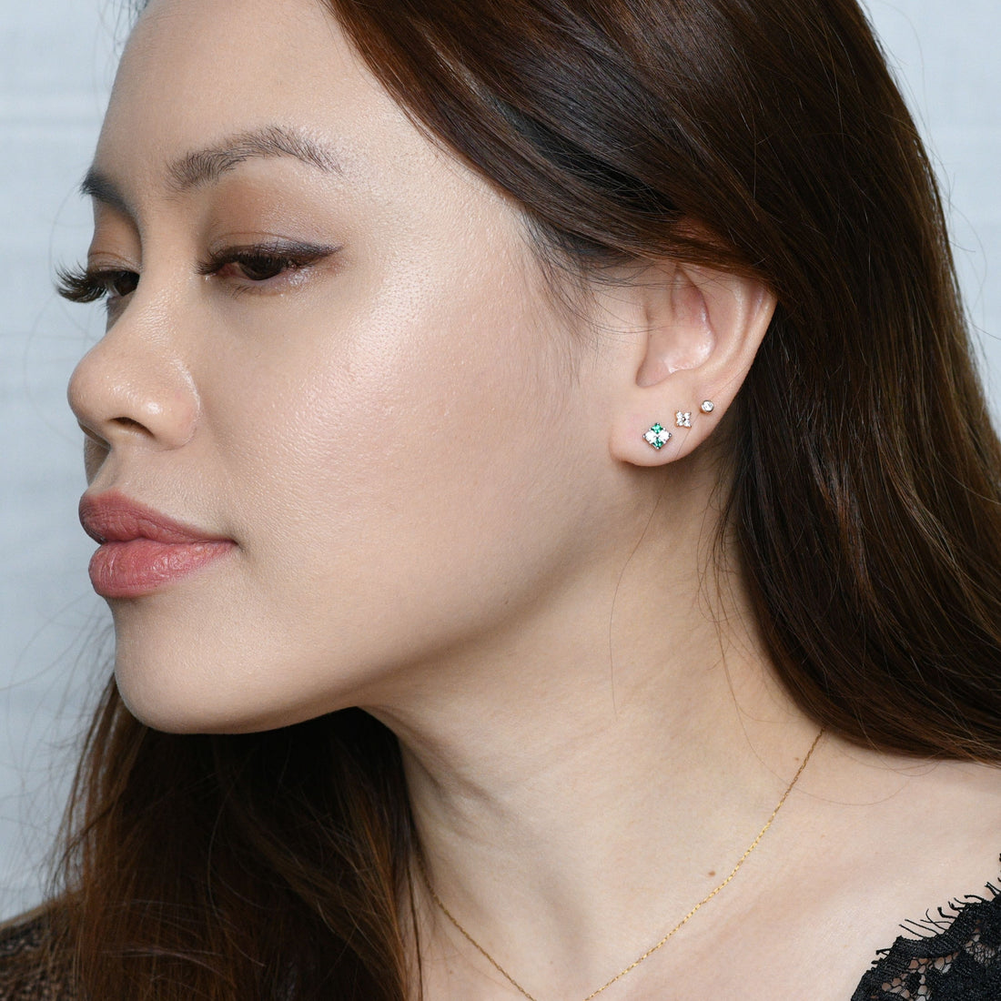 Baby Ketupat Studs | Silver