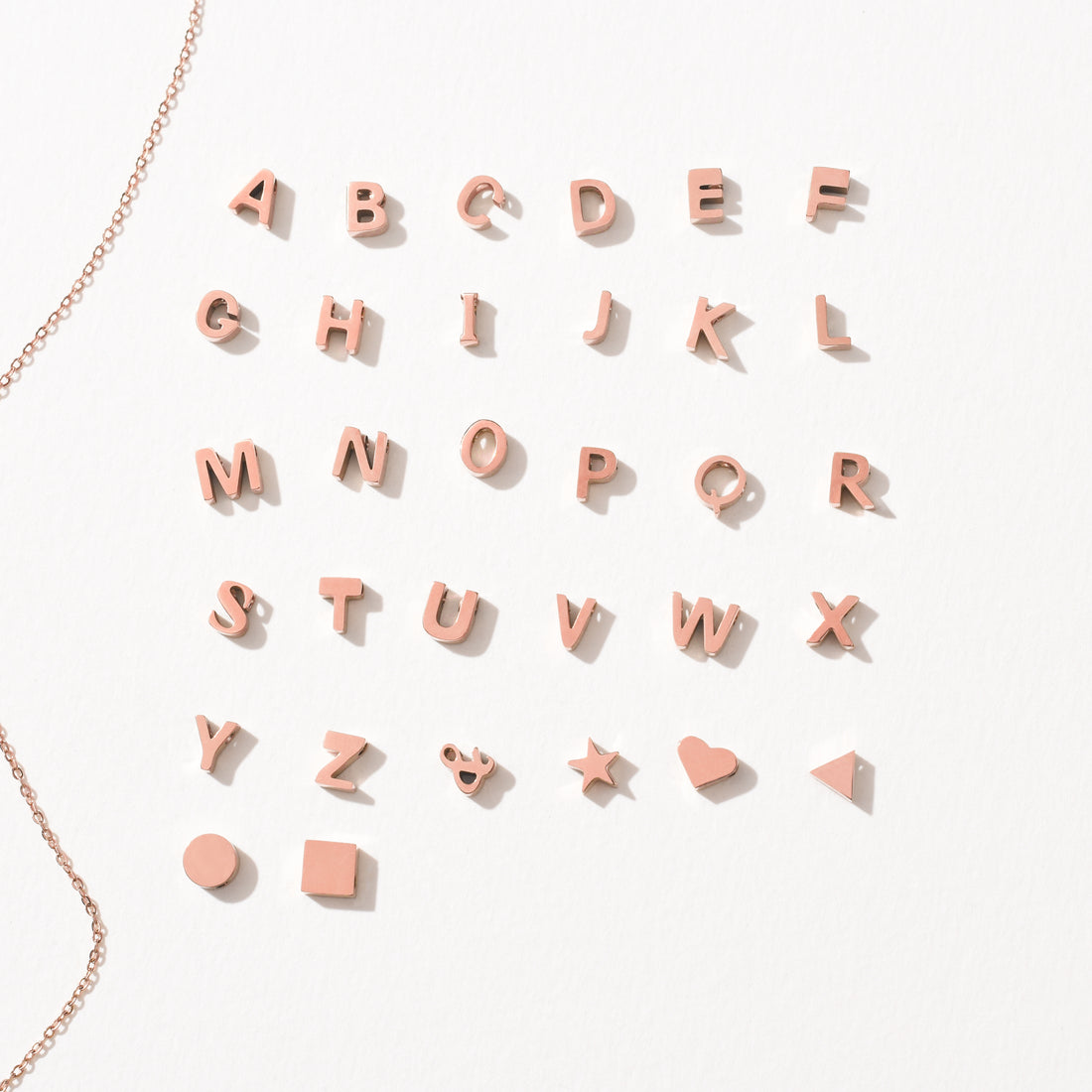 Love Letter Necklace | Rose Gold