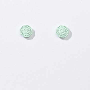 Mint Ganache | Li-Ling Baby Studs
