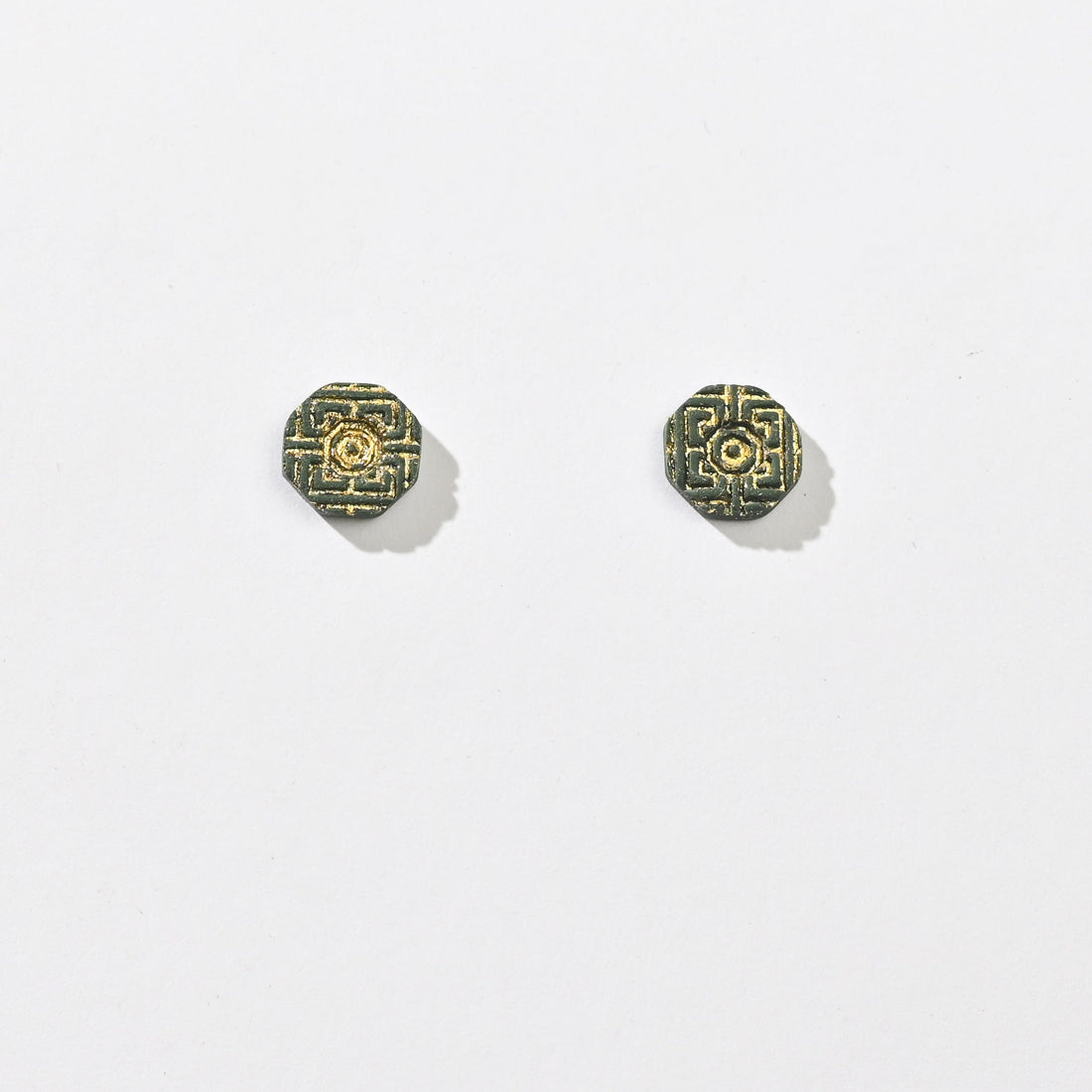 Kombu Green | Jia-Li Baby Studs