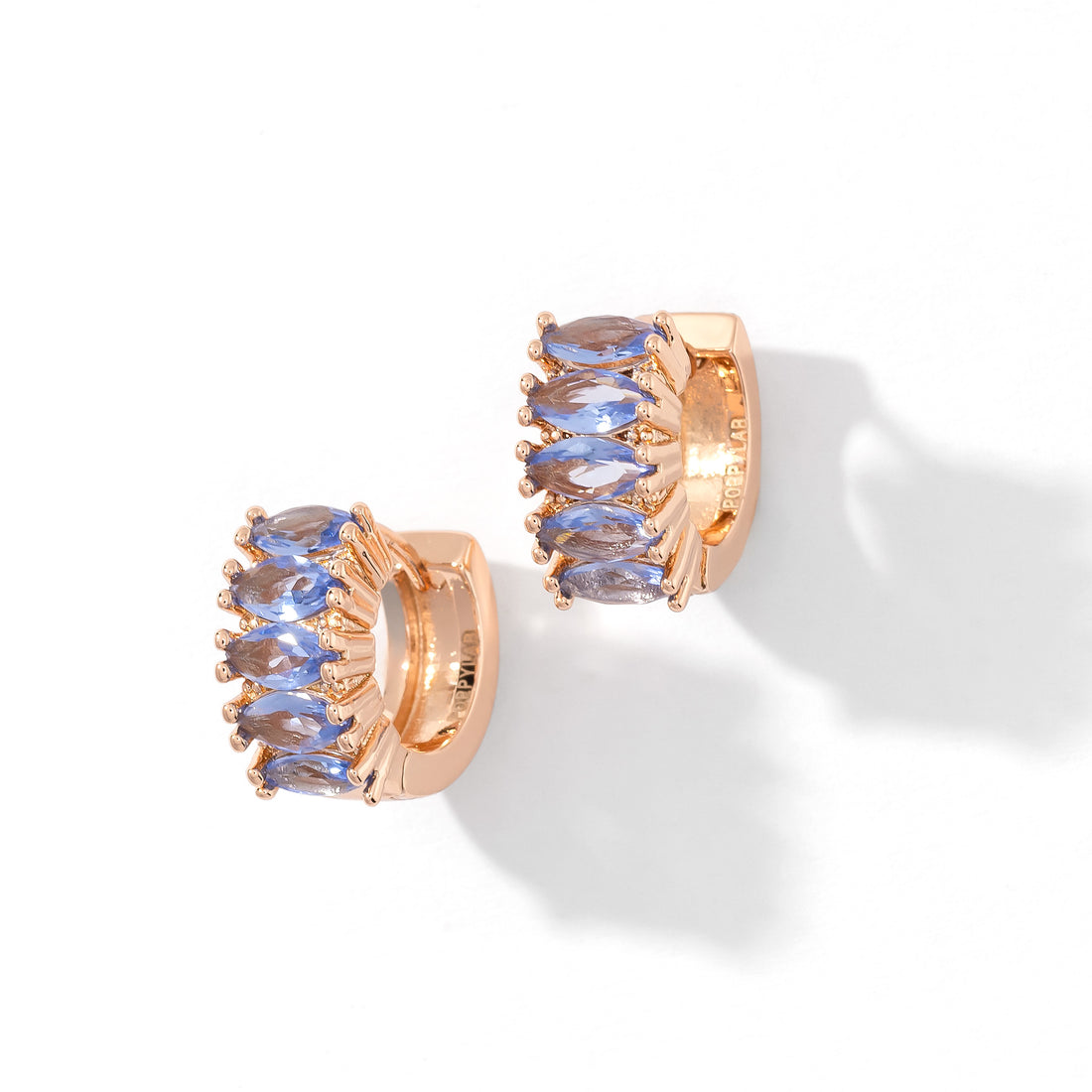 Jada Hoops | Frost Rose Gold
