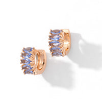 Jada Hoops | Frost Rose Gold