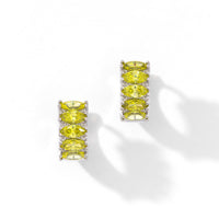 Jada Hoops | Lima Verde Silver