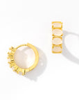 Nicole Hoops | Porcelain Gold