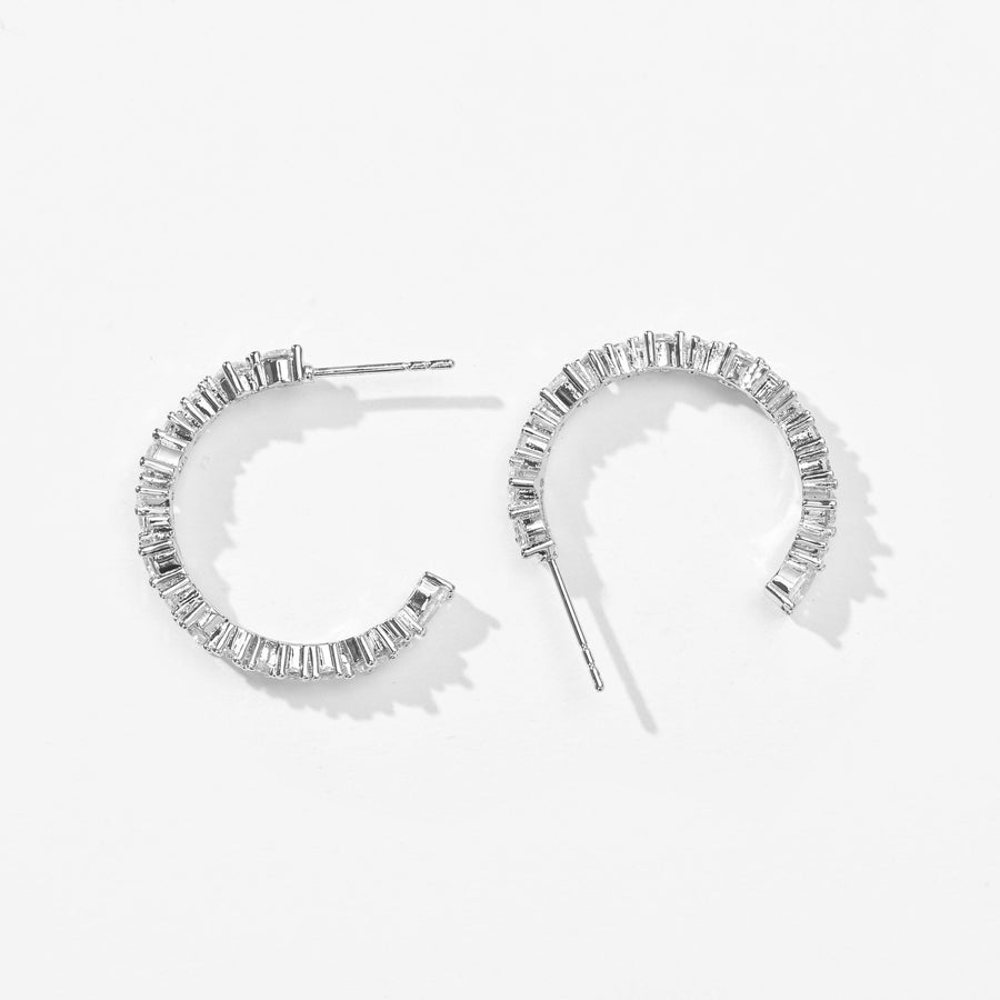 Ora Hoops | Silver