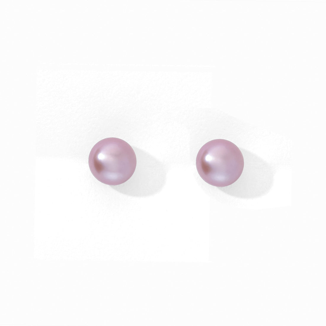 Odessa Pearl Studs | Pink Pearl