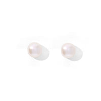 Odessa Pearl Studs | White Pearl
