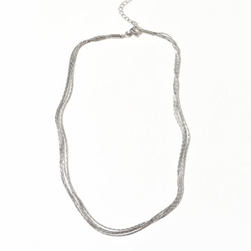 Shani Layered Necklace | Silver
