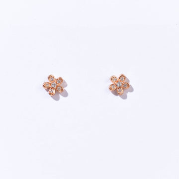 Berbunga Studs | Warm Gold
