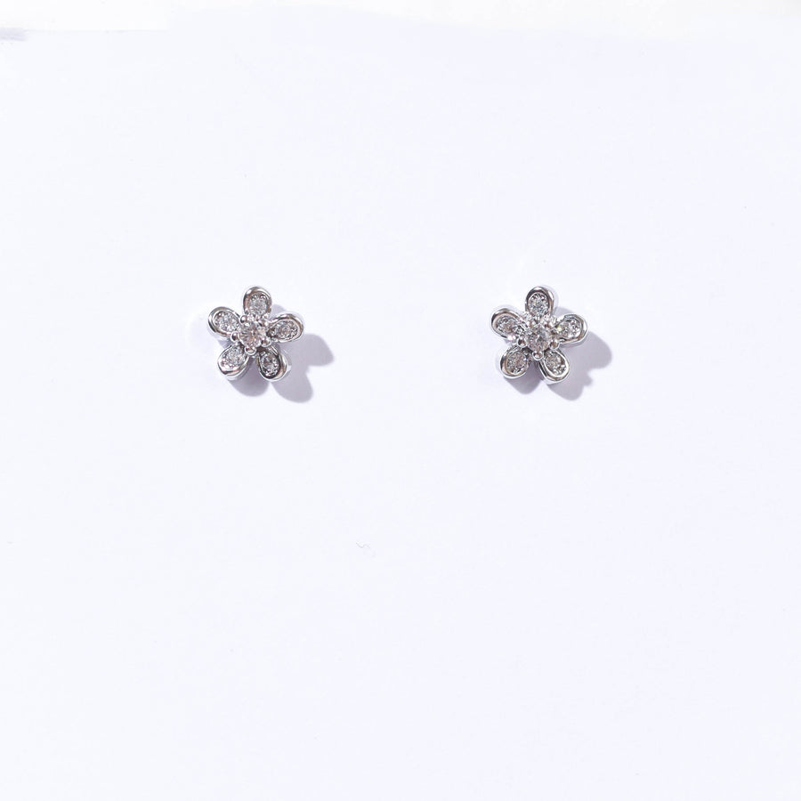 Berbunga Studs | Silver