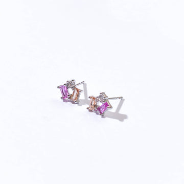 Anna's Bouquet Studs | Silver