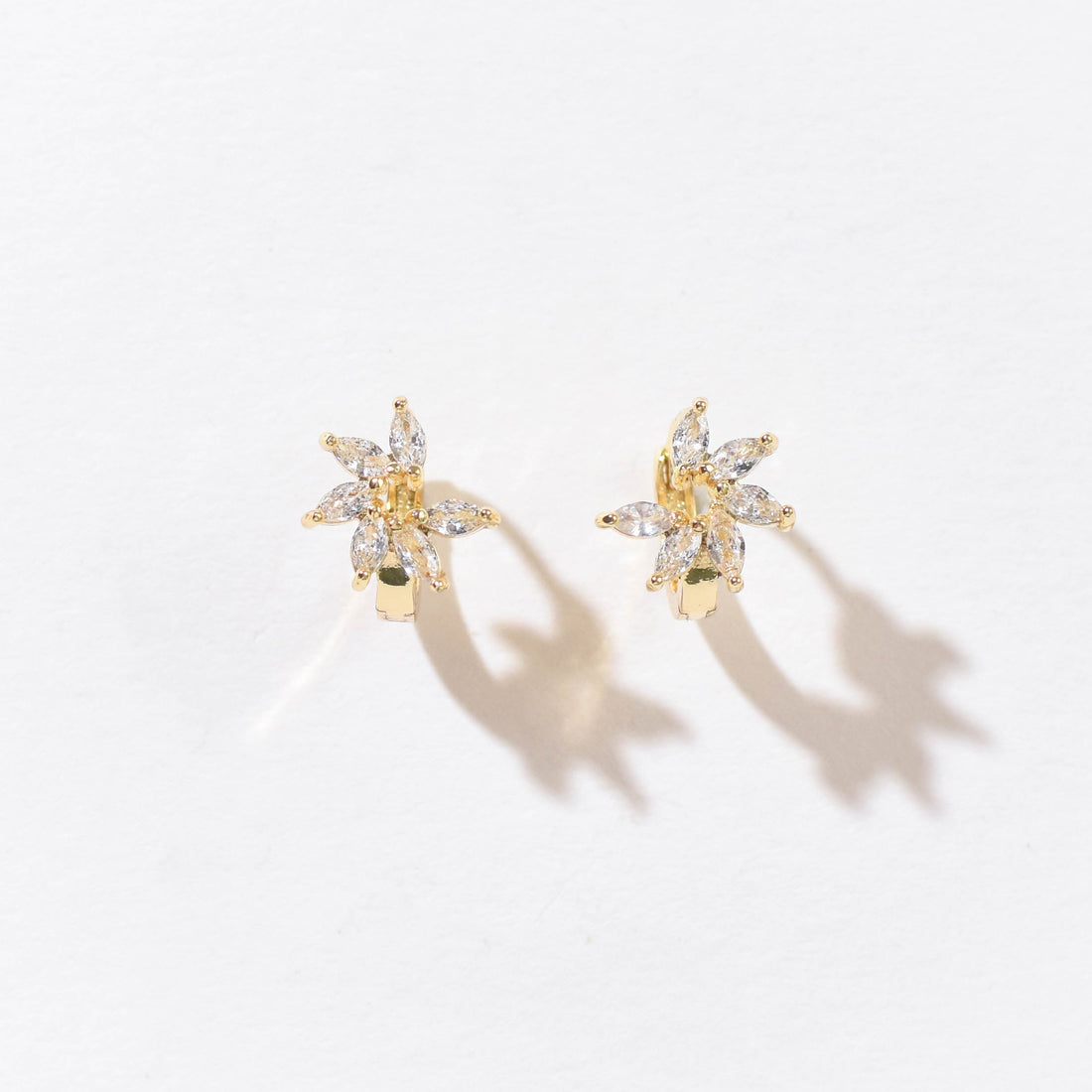 Jazlyn Petal Hoops