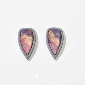 Violet Eclipse Dagger Studs