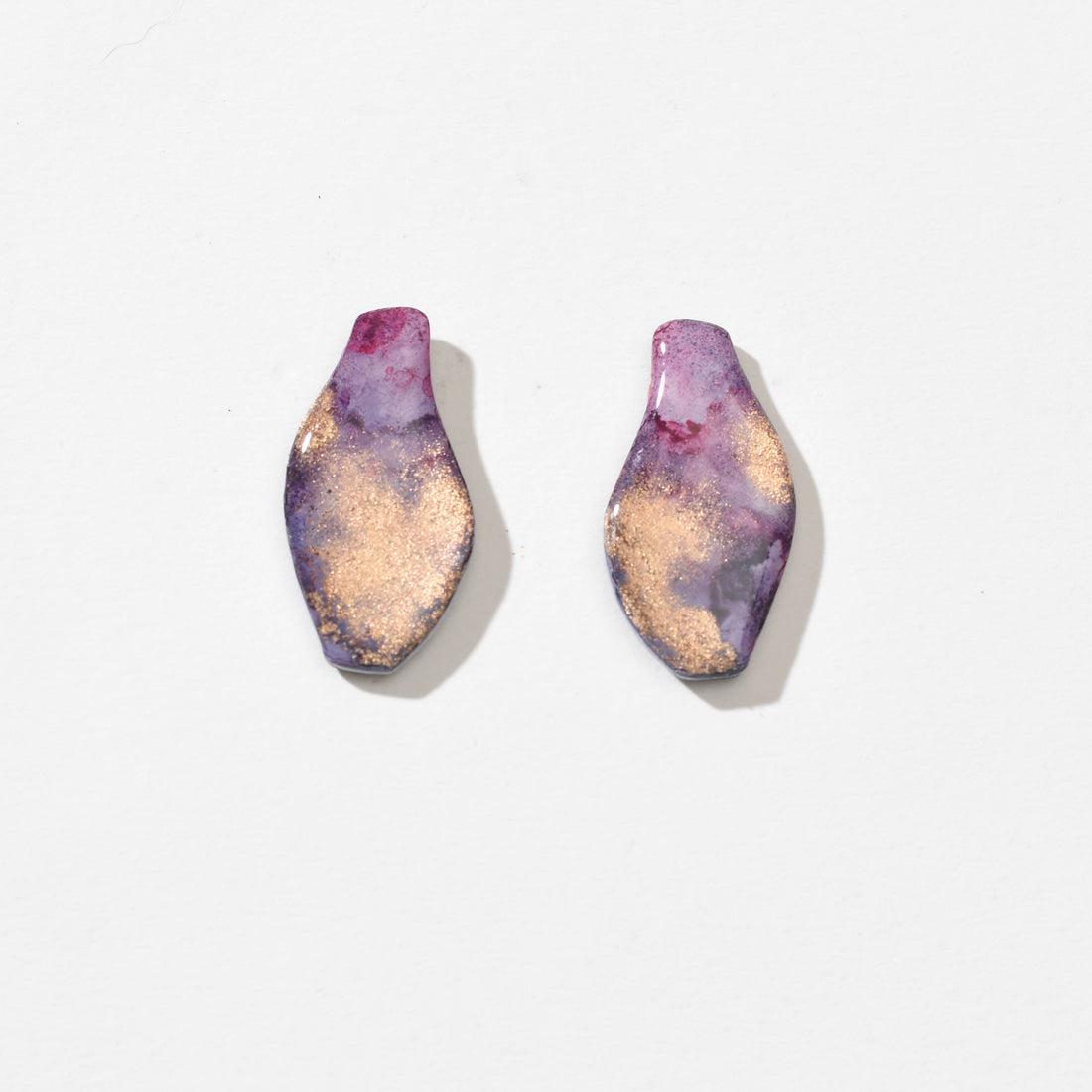 Violet Eclipse Lucia Studs